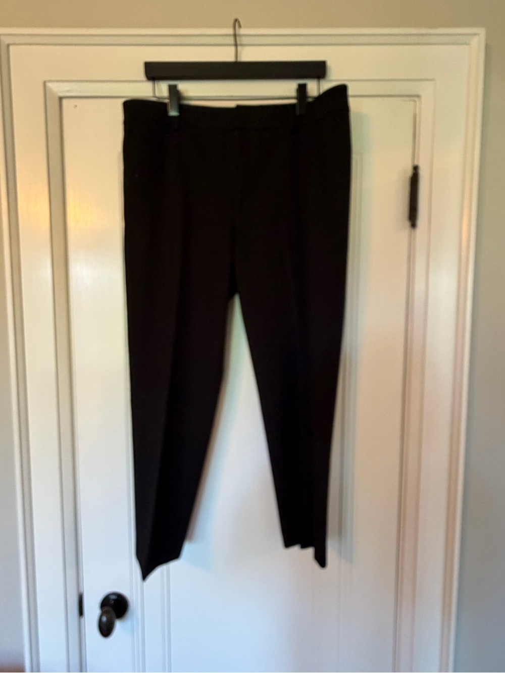 Club Monaco Black Dress Pants - Classic Straight Fit Ankle Lenght